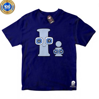 เสื้อยืดผ้าฝ้าย พิมพ์ลาย I ALPHABET LORE UNISEX สําหรับเด็ก (ฟรีชื่อ)