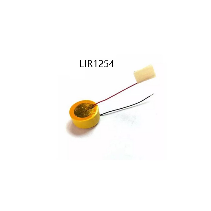 3.6V LIR1254 มีสายเชื่อม Wireless Bluetooth headset battery 1254 generation CP1254  1 ชิ้น