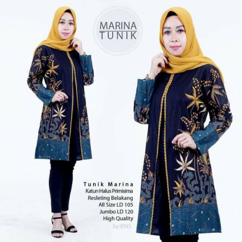 Premium Tunic - Unggul Jaya Batik Tunic