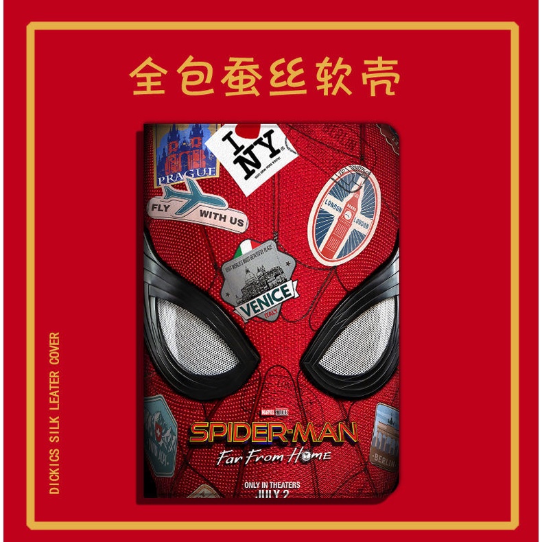spider man มีที่ใส่ปากกา เคส 10.2 gen 7/8/9 2022 pro 11 case air 3/4/5 mini1/2/3/4/5/6 เคสไอแพด 10.9 gen10 เคสซิลิโคน