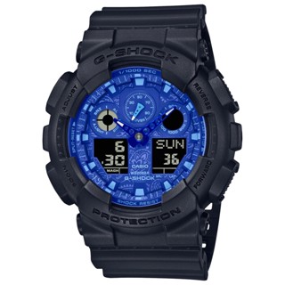 นาฬิกาผู้ชาย G-Shock รุ่น GA-100BP-1A ซีรีส์ GA-100 จีช็อค