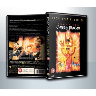 [ DVD Movie มีปก+สกรีนแผ่น-ไม่มีกล่อง ] Enter the Dragon (1973) ไอ้หนุ่มซินตึ๊ง มังกรประจัญบาน ( 1 DVD )