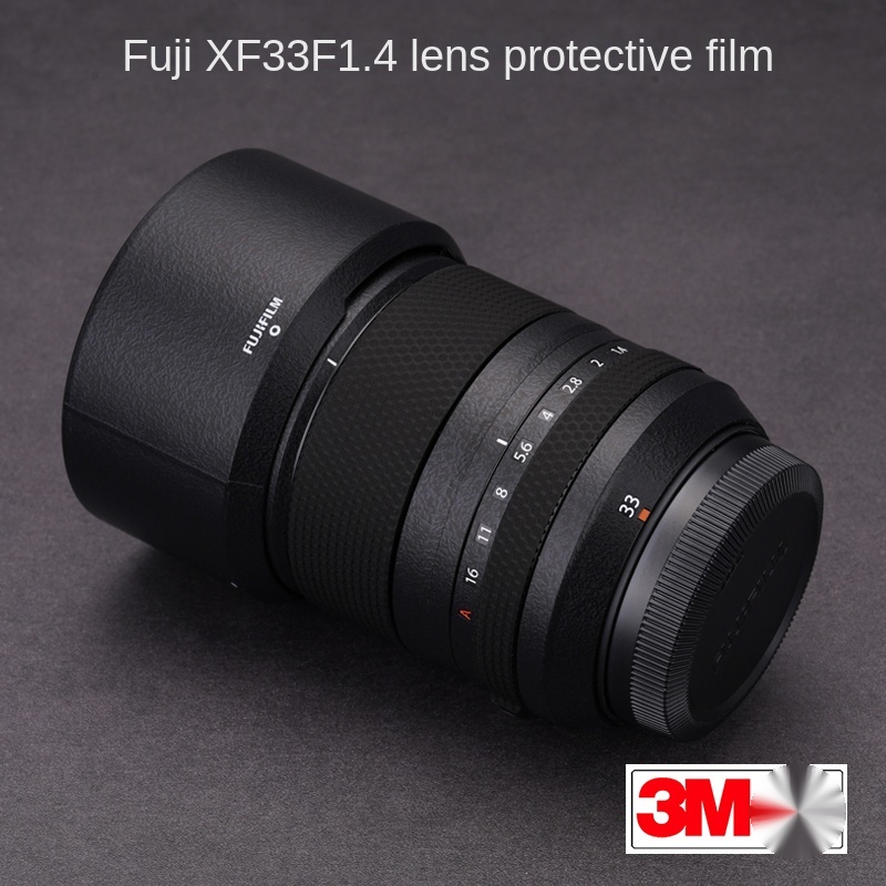 สติกเกอร์ฟิล์มกันรอยเลนส์ ลายพราง สําหรับ Fuji XF33F1.4 Fujifilm 33-1.4 3M