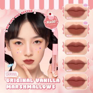 พร้อมส่ง ลิปแมท Pinkflash PinkSweetie Fuzzy-Soft Velvet Matte ลิปโคลน เนื้อแมตต์ น้ําหนักเบา เม็ดสีละเอียด