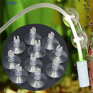 UTZN&gt; 10 Aquarium Fish  Suction Cup Sucker Holders For Air Line Tube Hose Pump
 new