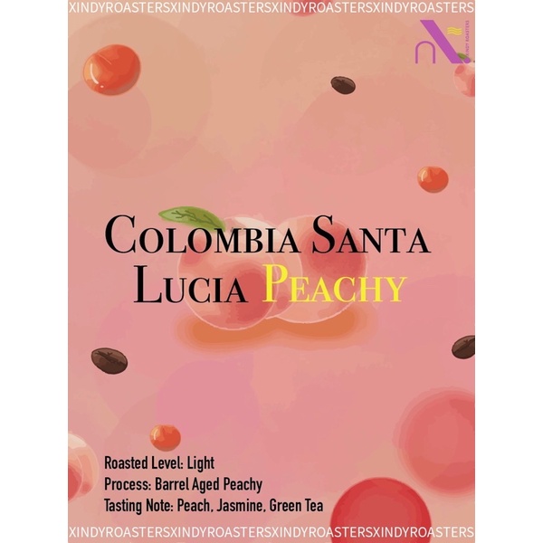 เมล็ดกาแฟ Colombia Santa Lucia Peachy 🍑✨