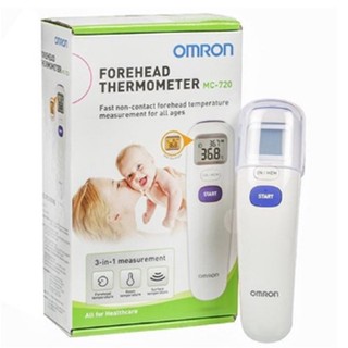 เครื่องวัดอุณหภูมิทางหน้าผาก OMRON รุ่น MC-720