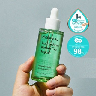 MEDIHEAL Tea Tree Biome Blemish Cica Ampoule 50mL k beauty korean skin care essence