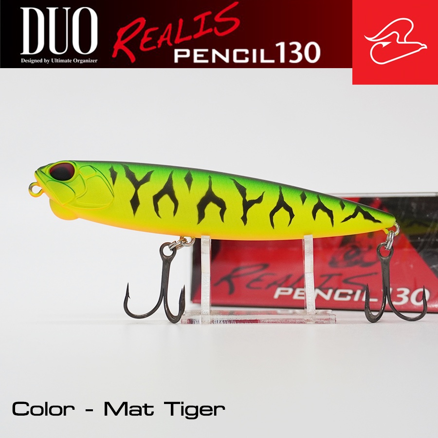 เหยื่อผิวน้ำ Top Water จากค่าย DUO รุ่น REALIS PENCIL 130 หนัก 31.6กรัม