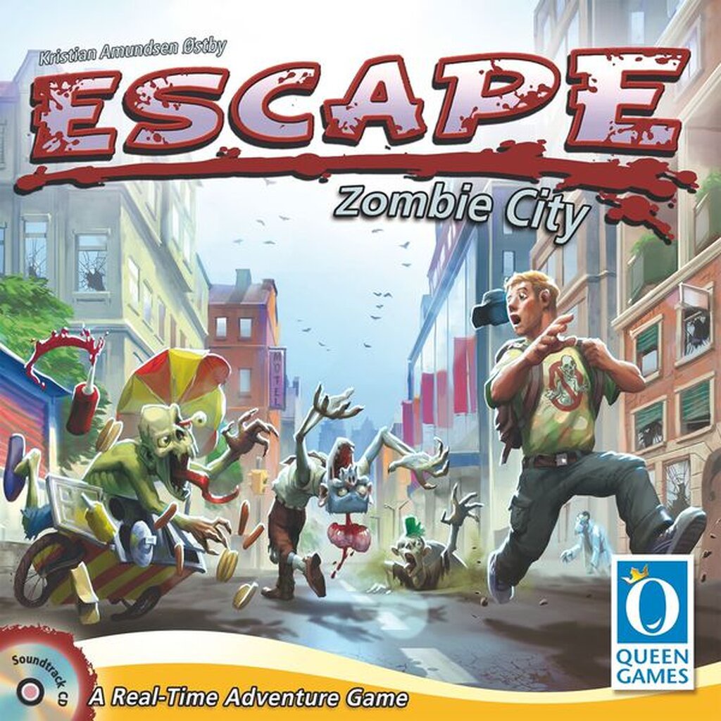 Escape: Zombie City บอร์ดเกมแท้ คู่มือภาษาอังกฤษ