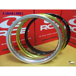 "US Racing Boy" ALUMINIUM POLISH WHEEL RIM 2.15x19 (dot 32) "SILVER" "GOLD" "BLACK"  // วงล้อ อลูมิเนียม 2.15x19 (32รู)