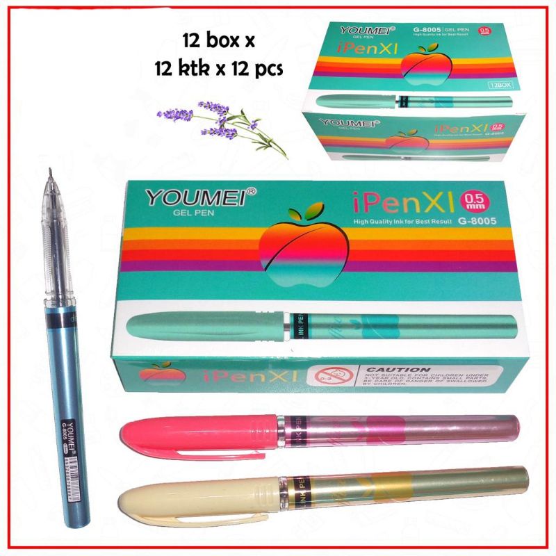 ปากกาเจล Apple 0.5 มม.You Mei iPen XI G-8005/ iPen 14 G-8003/ Esco iPen 11 GP-888