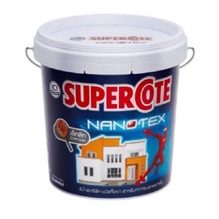 สีน้ำทาภายนอกชนิดกึ่งเงา DULUX SUPERCOTE NANOTEX ขนาด 5 แกลลอน