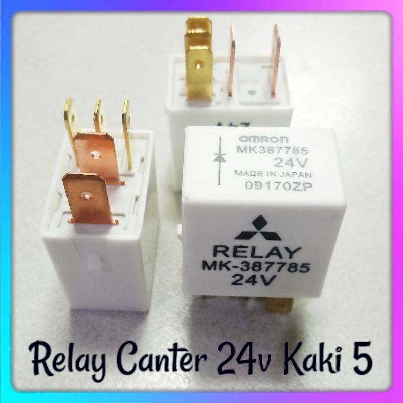 MITSUBISHI CANTER 24V RELAY 5 ขา