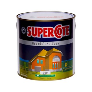 สีรองพื้นไม้กันเชื้อรา SUPERCOTE รุ่น ซูเปอร์โคท 700 ขนาด 1 แกลอน สีขาว