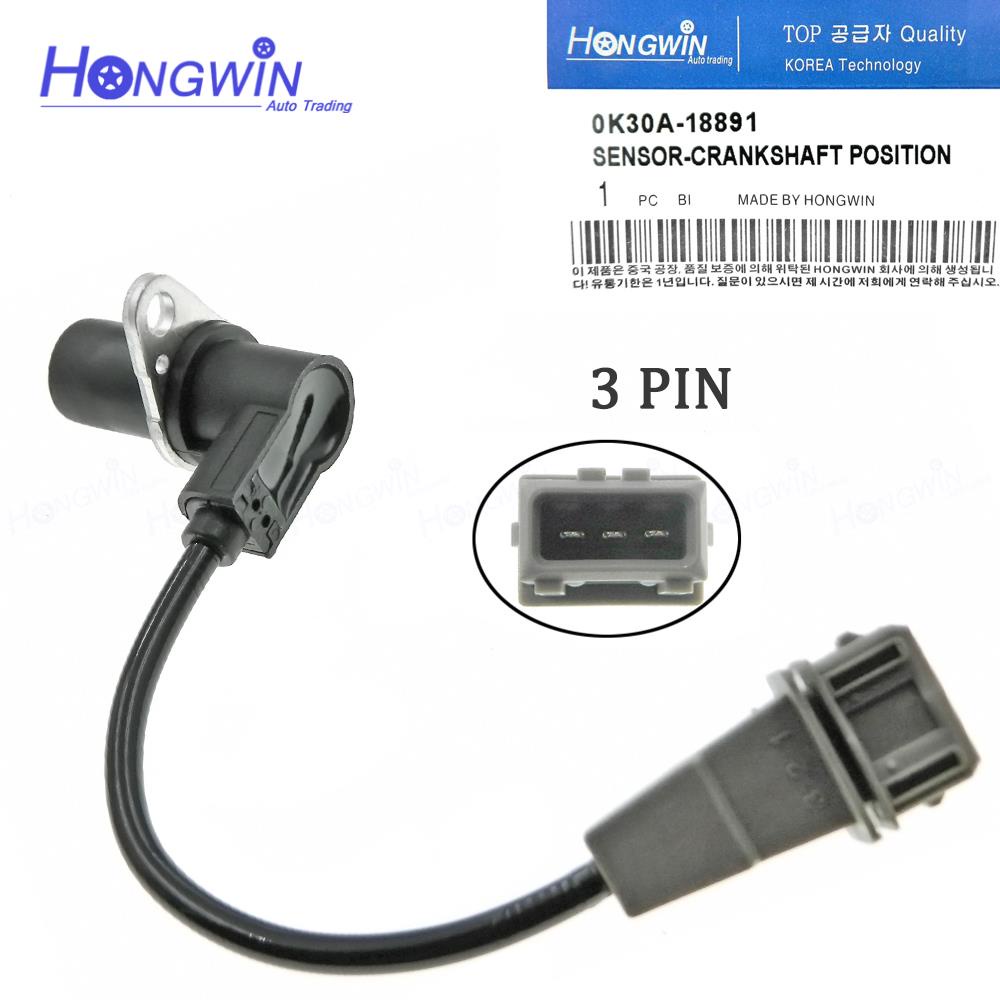 เซนเซอร์จับตําแหน่งเพลาข้อเหวี่ยง 0K30A 18891 สําหรับ KIA RIO 2001-2005 1.5L 1.6L OK30A 18891 0K30A1