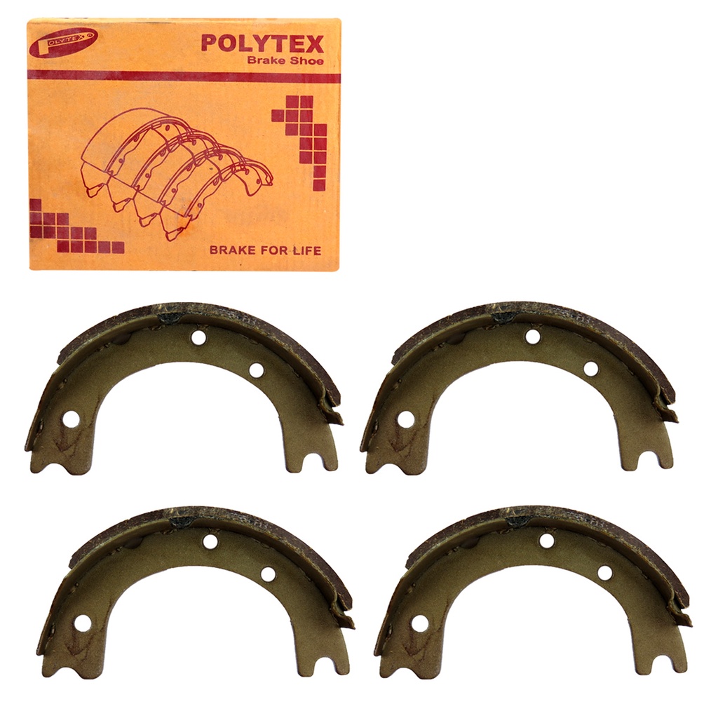 ก้ามเบรคมือ JK2.3(2J)4ล้อ POLYTEX ( KL-257 ) [66003823] ( 1 ชุด / 4 ชิ้น)