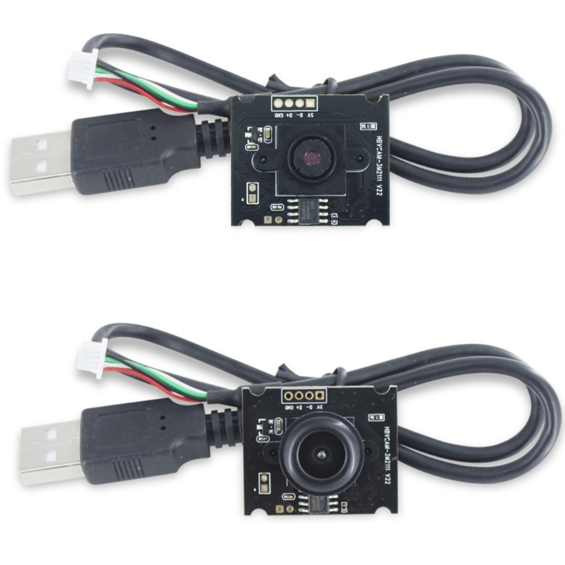 Cons OV3660 เซ็นเซอร์ภาพโมดูลกล้อง USB 3MP คู่มือโฟกัสเลนส์โมดูลตรวจสอบ 1080P MJPG YUY2 Webcam Board