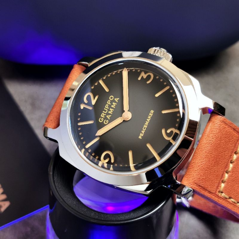 นาฬิกา Gruppo Gamma Peacemaker PG-02 (ทรงแพม Homage เครื่องสวิส ETA แท้)
