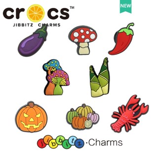 jibbitz crocs ของแทั ชุดผัก รองเท้า ดอกไม้ อุปกรณ์เสริมรองเท้า DIY ตกแต่ง jibbitz สําหรับ crocs