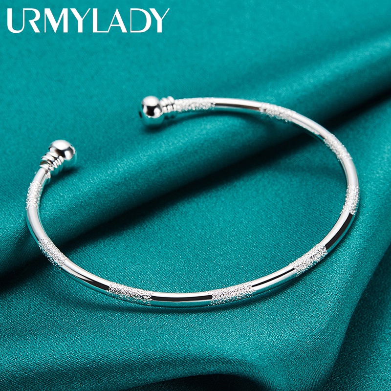 Urmylady กําไลข้อมือเงินแท้ 925 ทรงกลม รูปที่ 4