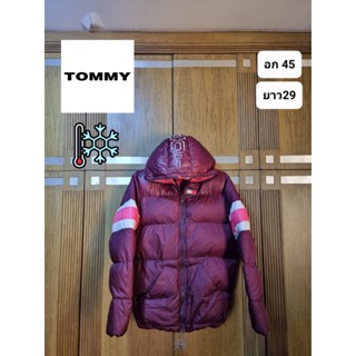 เสื้อกันหนาว เสื้อขนเป็ด เสื้อกันหนาวขนเป็ด แบรนด์ Tommy ลุยติดลบ