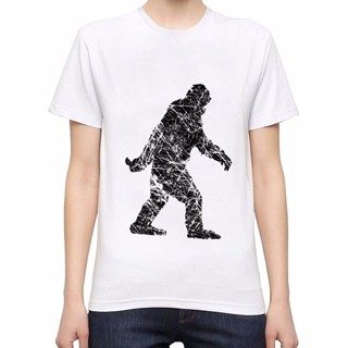 [COD]Mowei7 [พร้อมส่ง] เสื้อยืดแขนสั้น พลัสไซซ์ ลาย Grunge Sasquatch Bigfoot เรียบง่าย ของขวัญวันเกิด สําหรับผู้ชาย ไซซ์