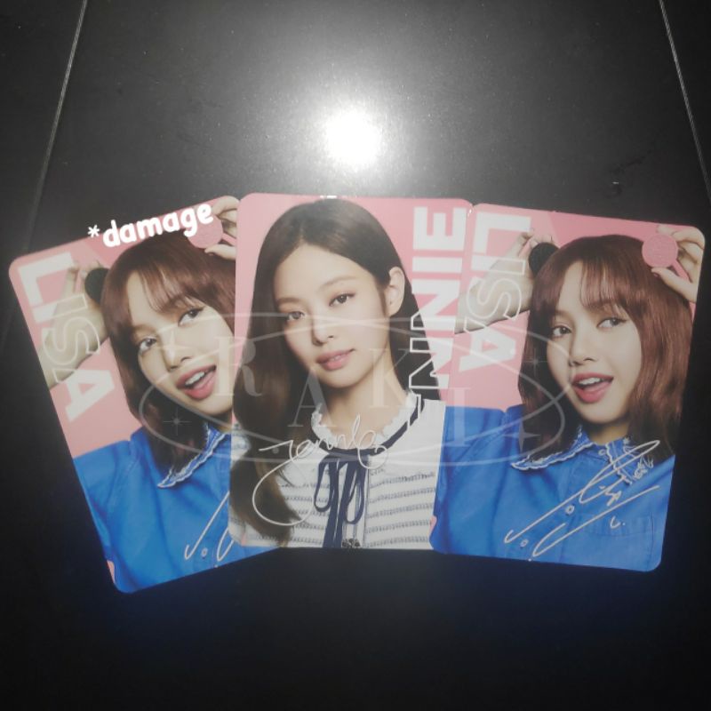 Pc Photocard oreo blackpink lisa jennie lalisa ขาย
