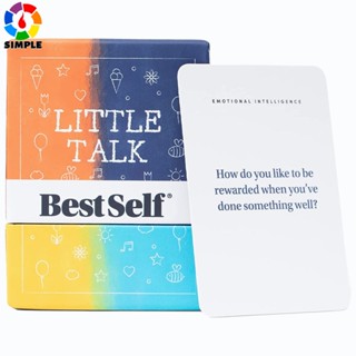 BestSelf Co. Little Talk Deck - Kids Conversation Starter Cards