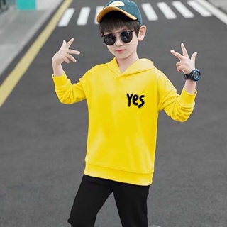 K-2377-LONG เสื้อฮุ้ตเด็ก เสื้อแขนยาวลายการ์ตูนน่ารัก เสื้อกันหนาวเด็ก เนื้อผ้าโพลีเกล็ดปลาใส่บาย *ส่งในไทย*