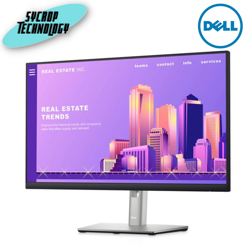 จอมอนิเตอร์ Monitor Dell  Professional P2422H FHD 1920 x 1080 23.8 นิ้ว ประกันศูนย์