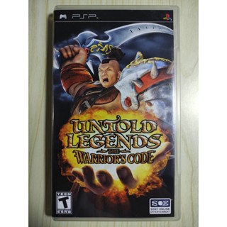 (มือ2) PSP​ -​ Untold Legends : The Warriors Code​ (z1)​