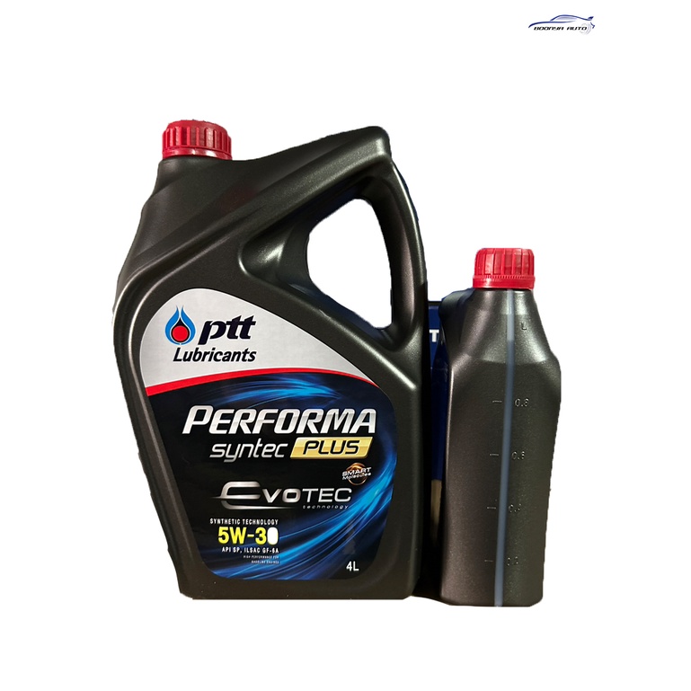 น้ำมันเครื่อง PTT 5w-30 (กึ่งสังเคราห์) 4+1ลิตร
