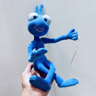 ตุ๊กตา Flik ฟลิค ใน A Bugs Life ก้นถ่วง แขนขาตัวดัดได้ ตาปักสวย ลิขสิทธิ์แท้ ป้ายห้อย หายาก 11” Walt Disney World