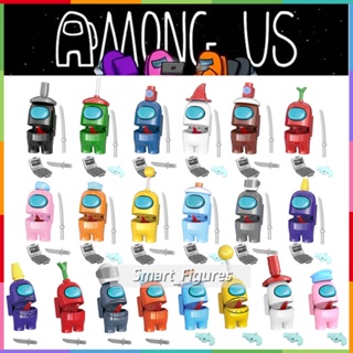 ฟิกเกอร์ Among Us Minifigures Shapeshifter Scientist Engineer Guardian Angel Crewmate Impostor ขนาดเล็ก ของเล่นสําหรับเด็ก