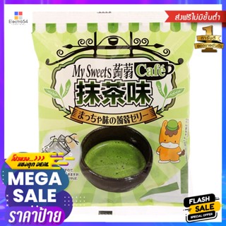 ชิโมนิตะวุ้นสำเร็จรูปคาราจีแนนผสมผงบุกกลิ่นชาเขียว 120กรัม Shimonita Instant Jelly Carrageenan with Konjac Powder Green