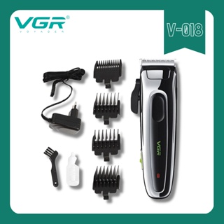 VGR navigator professional hair clipper ปัตตาเลี่ยนตัดแต่งทรงผมไร้สาย  รุ่น V-018