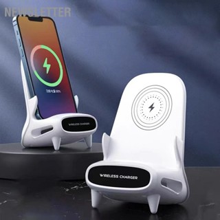 Wireless Charging Stand Chair Style 15W Fast Station Hands Free Sensitive Sensing Phone Charger