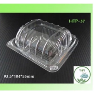 🔥TP-37 ,HTP-37ไม่ล็อค🔥,TP-37Aล็อคได้,HTP-37Lล็อค กล่องพลาสติกใส OPS สำหรับใส่อาหาร กล่องข้าว กล่องเบเกอรี่ Bakery 1 ลัง