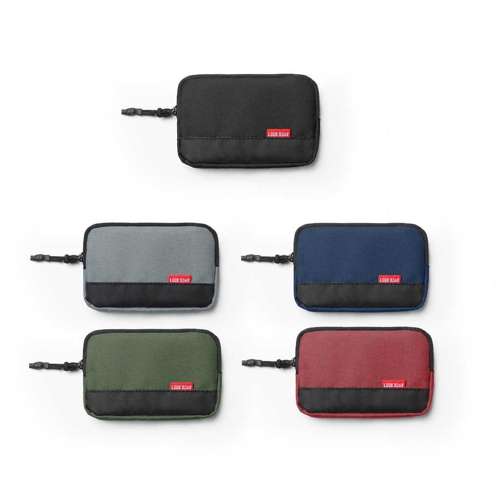 CLAY POUCH - WALLET - WALLET - POCKET - ORIGINAL LOOK BACK