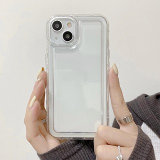 【Air cushion Transparent  case】clear case เคส compatible for 7 8 se2020 7 Plus 8Plus x xr xs max 11 pro max 12 pro max 13 pro max 14 pro max case transparent soft case