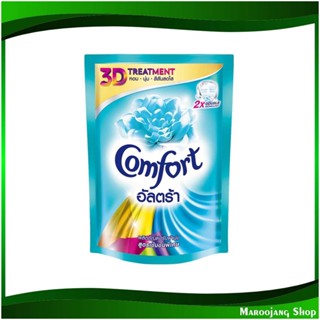 น้ำยาปรับผ้านุ่ม สูตรเข้มข้น สีเขียว Fabric Softener, Concentrated Formula, Green 1400 มล. คอมฟอร์ท อัลตร้า Comfort น้ำย