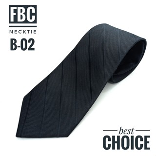 เนคไทสำเร็จรูป ผ้าดี ไม่ต้องผูก แบบซิป Men Zipper Tie Lazy Ties Fashion (FBC BRAND)ทันสมัย เรียบหรู มีสไตล์