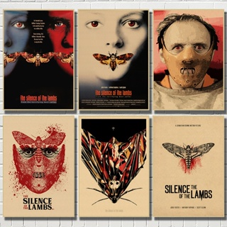 ป้ายโลหะดีบุก ลาย the Silence of the Lambs สไตล์คลาสสิก สําหรับตกแต่งผนัง บาร์ คาเฟ่ ห้องนั่งเล่น ห้องรับประทานอาหาร