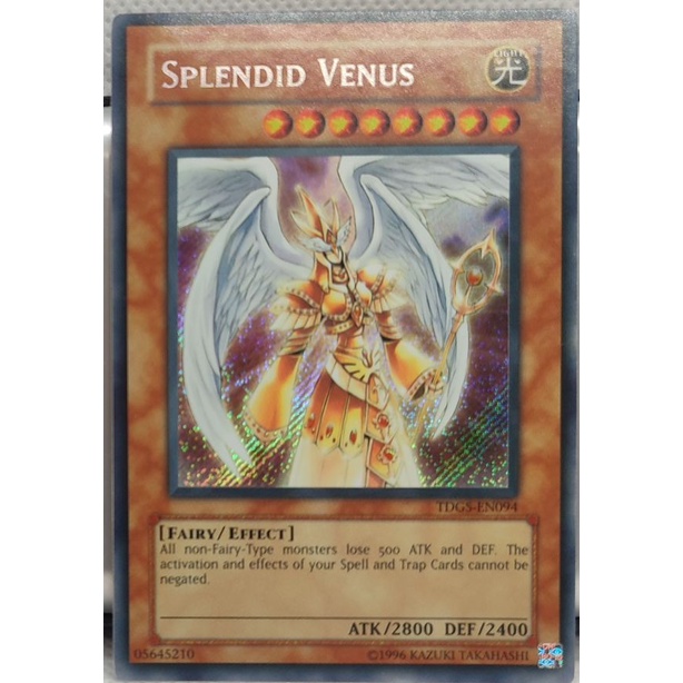 TDGS-EN094- YuGiOh! - EN - Splendid Venus  Secret Rare
