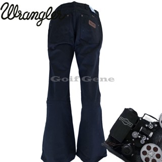 Wrangler กางเกงยีนส์ ทรงขาม้า สี Black สินค้าพร้อมส่ง