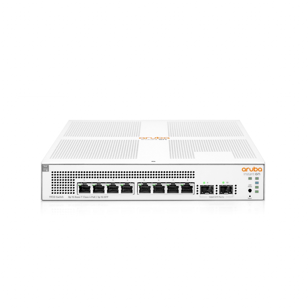 Aruba IOn Switch (สวิตช์) รุ่น 1930 8G 2SFP POE 124W (8 x 10/100/1000 PoE+, 2 SFP) #0