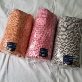 Blanket hand woven cotton ผ้าห่ม ผ้าฝ้ายทอมือ แทนคำขอบคุณ แทนคำยินดี