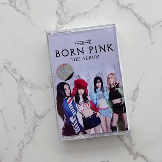 Z01 ใหม่ เทปคาสเซ็ต ลาย BLACKPINK BORN PINK the album jisoo jennie rose lisa T1204