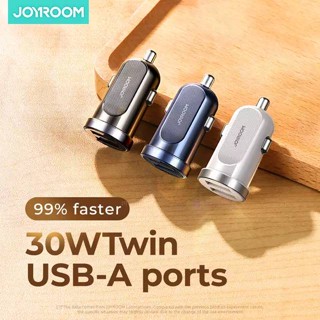 Joyroom C-A08 Car Charger PD+QC. 30W  หัวชาร์จรถ รองรับเทคโนโลยีชาร์จเร็ว ทั้ง PD และ Quick Charge 3.0